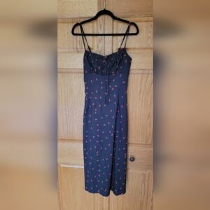 Women's Black and Red Dress. M